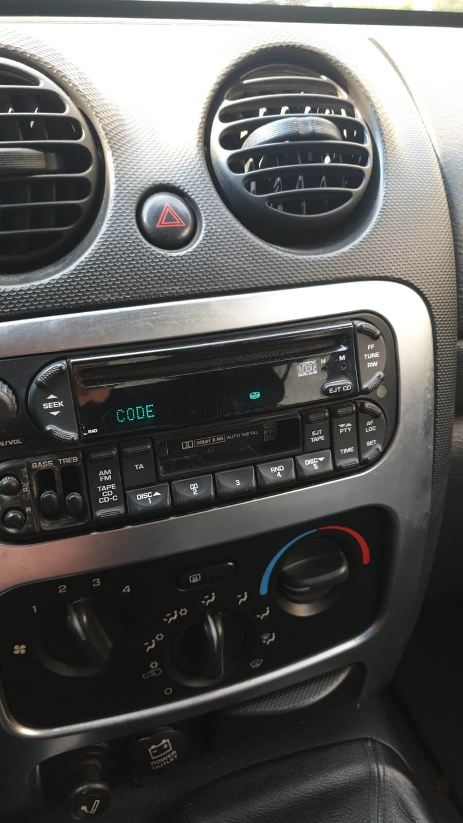 Chrysler RBL Alpine 4 digit unlock code for this radio